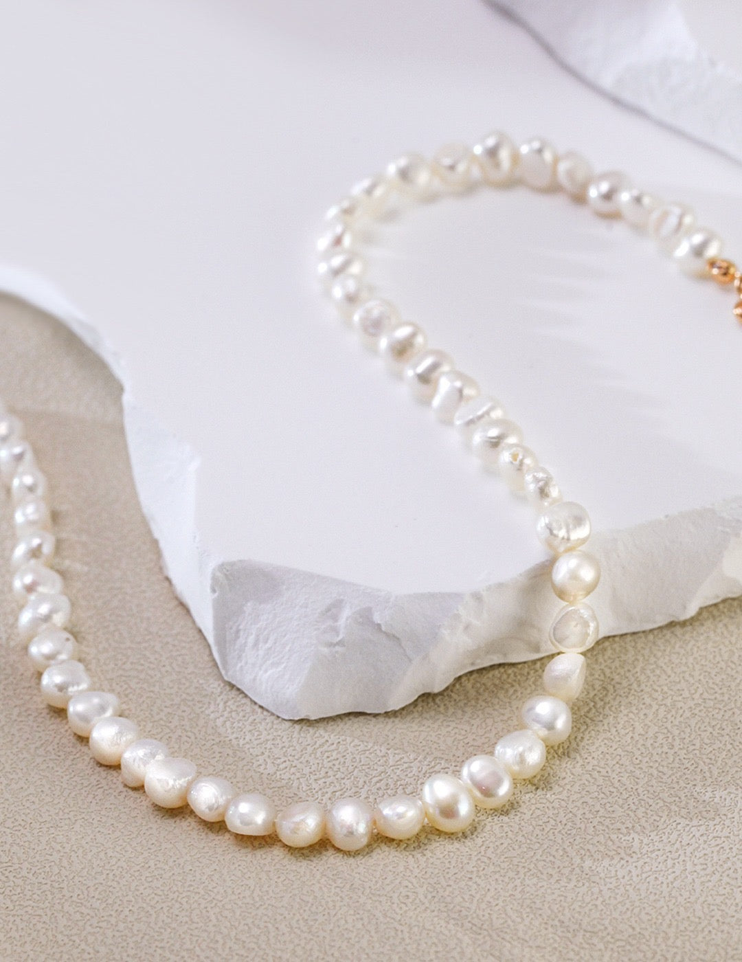 Date Night Baroque Pearl Necklace