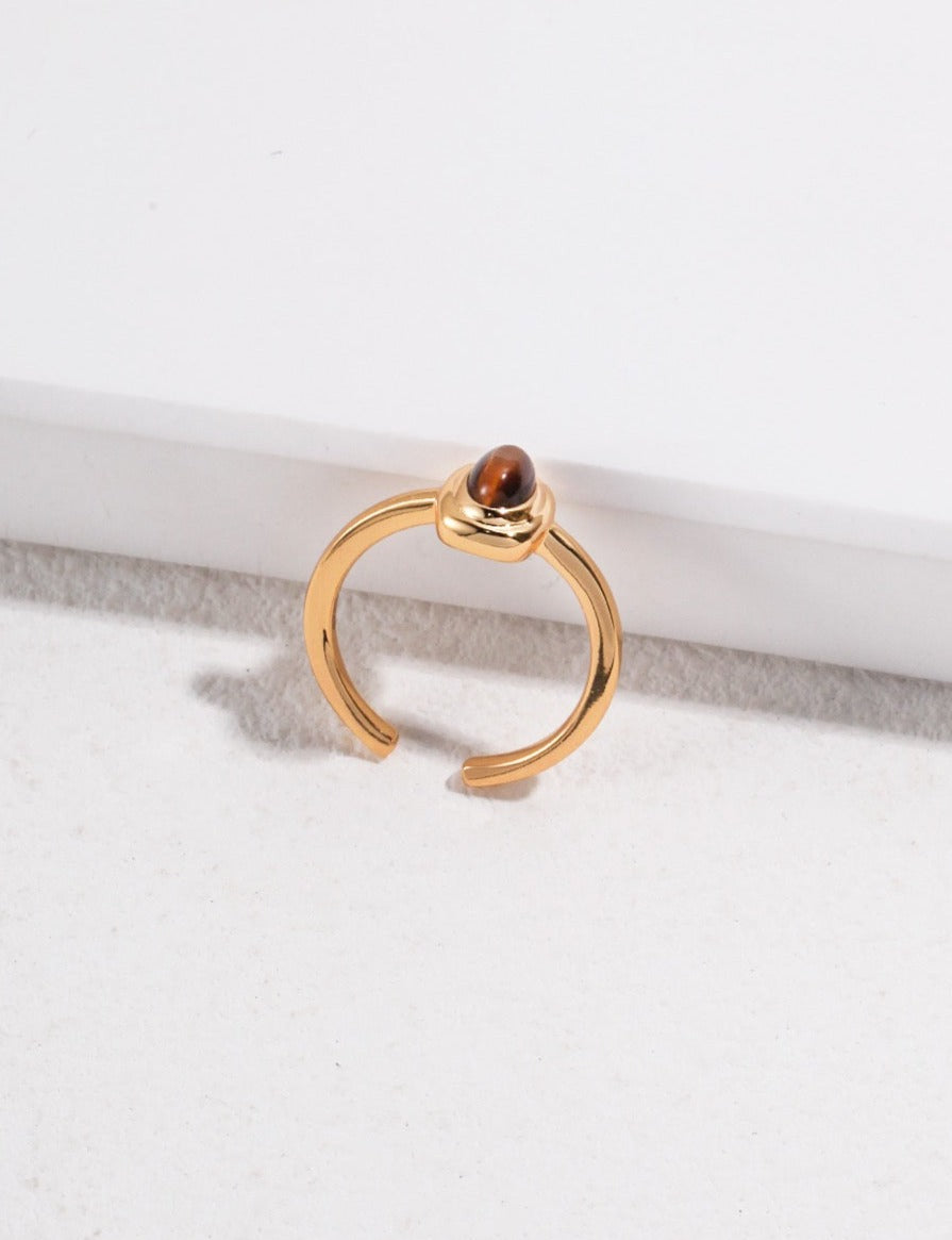 Courage Booster Tiger's Eye Ring