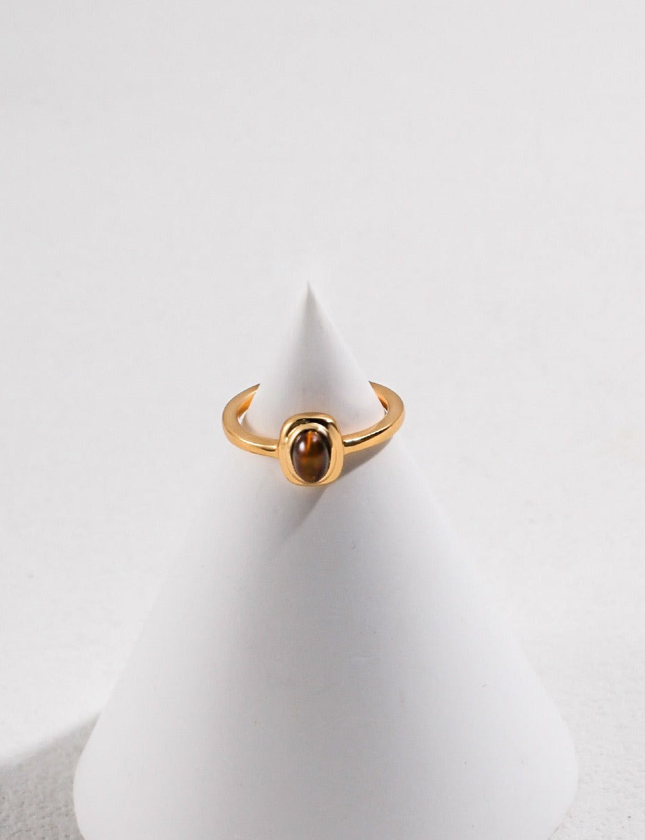 Courage Booster Tiger's Eye Ring
