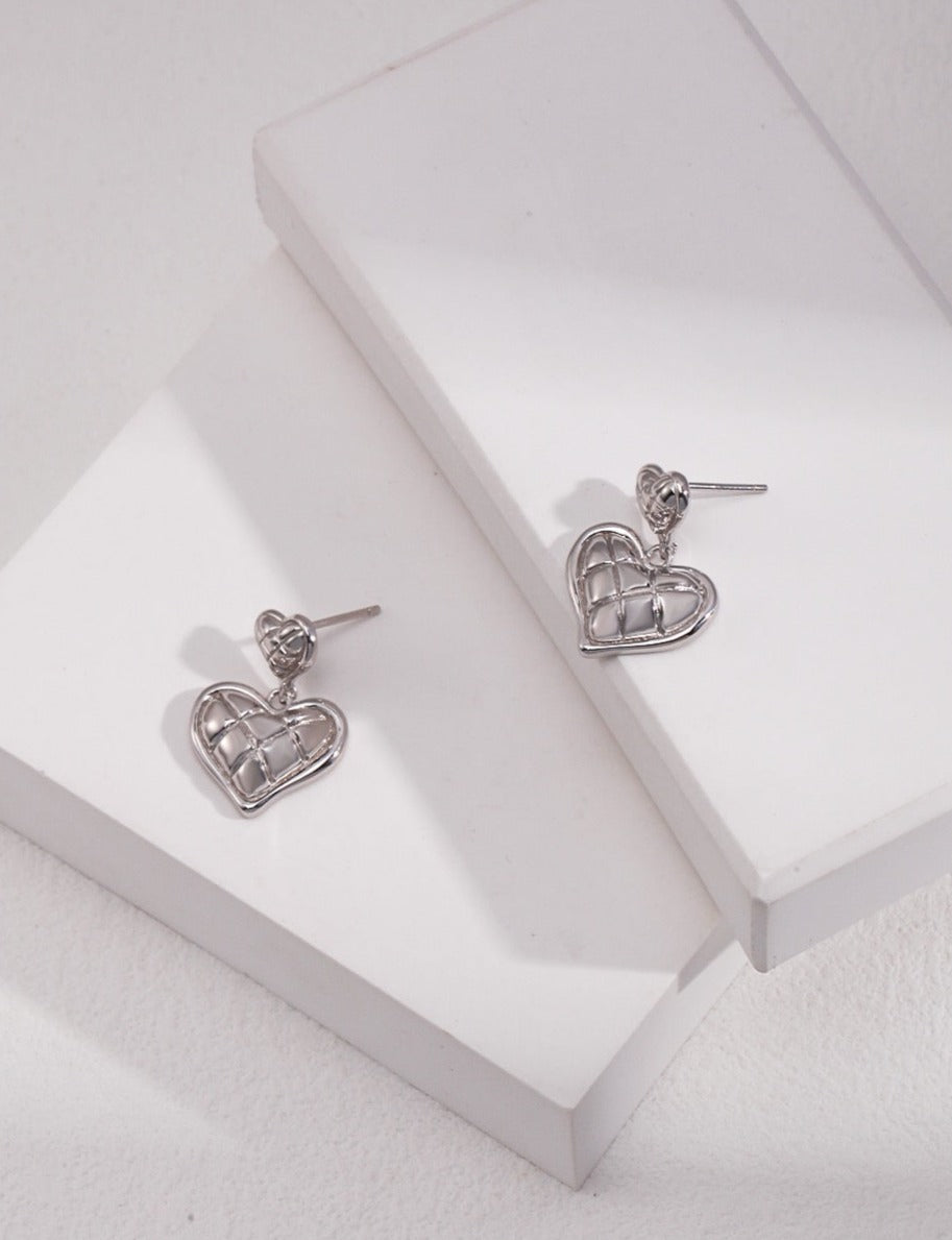 Heartbeat Dangle Earrings