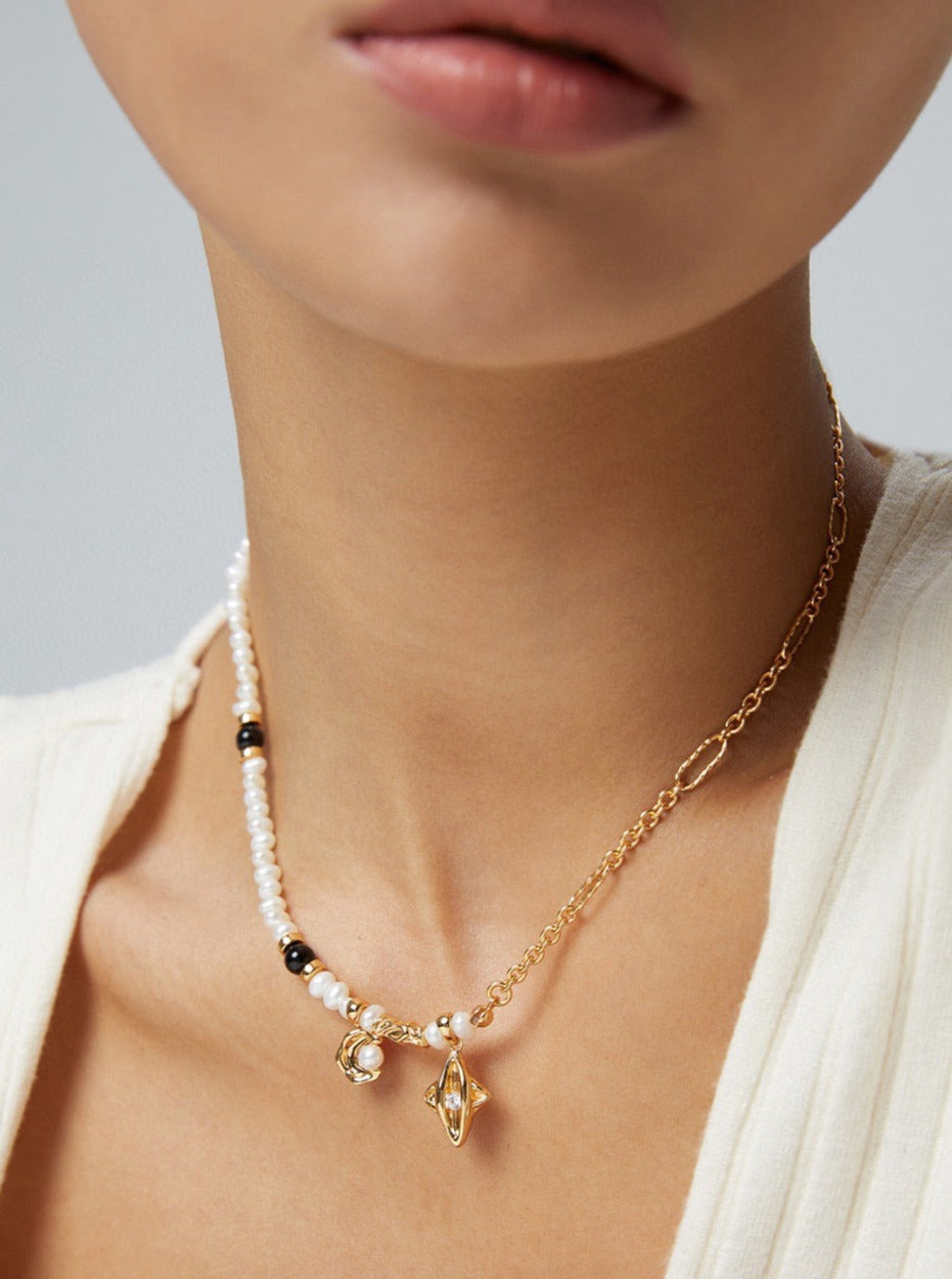 Double the Charm✨ Pendant Necklace