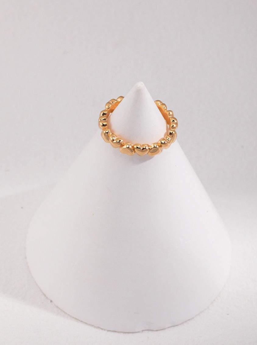 Mini Hearts Stackable Ring