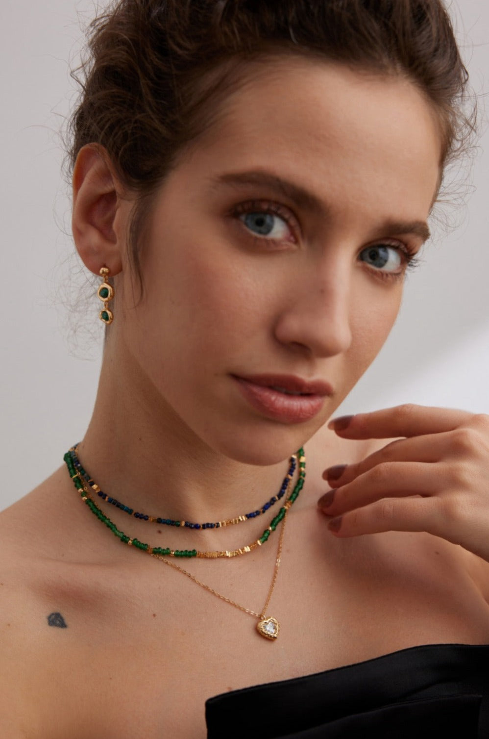 Multi-Gemstone Oceanic Beaded Necklace