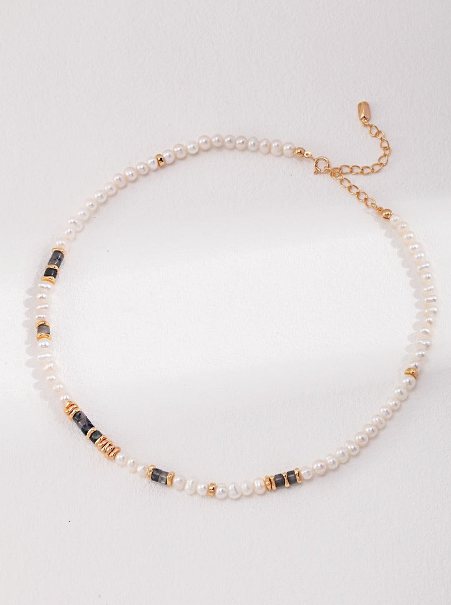 Melanie's Gemstone Beaded Necklace
