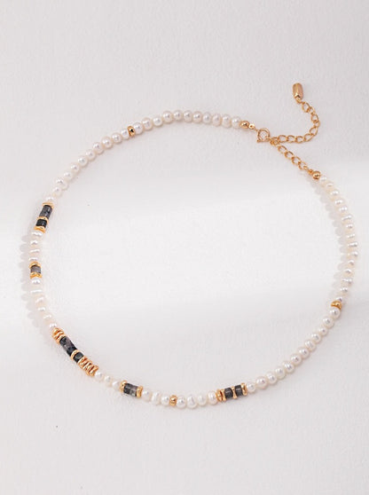 Melanie's Gemstone Beaded Necklace