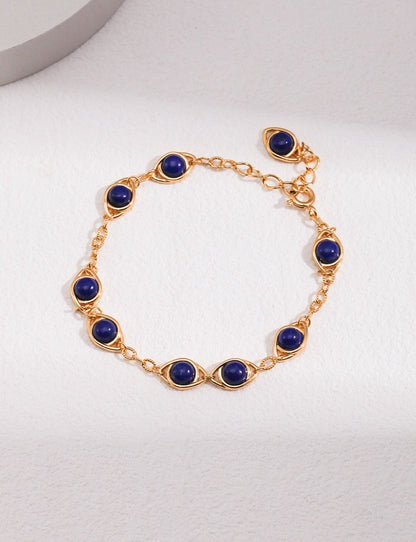 Fortune Gemstones Charm Bracelet