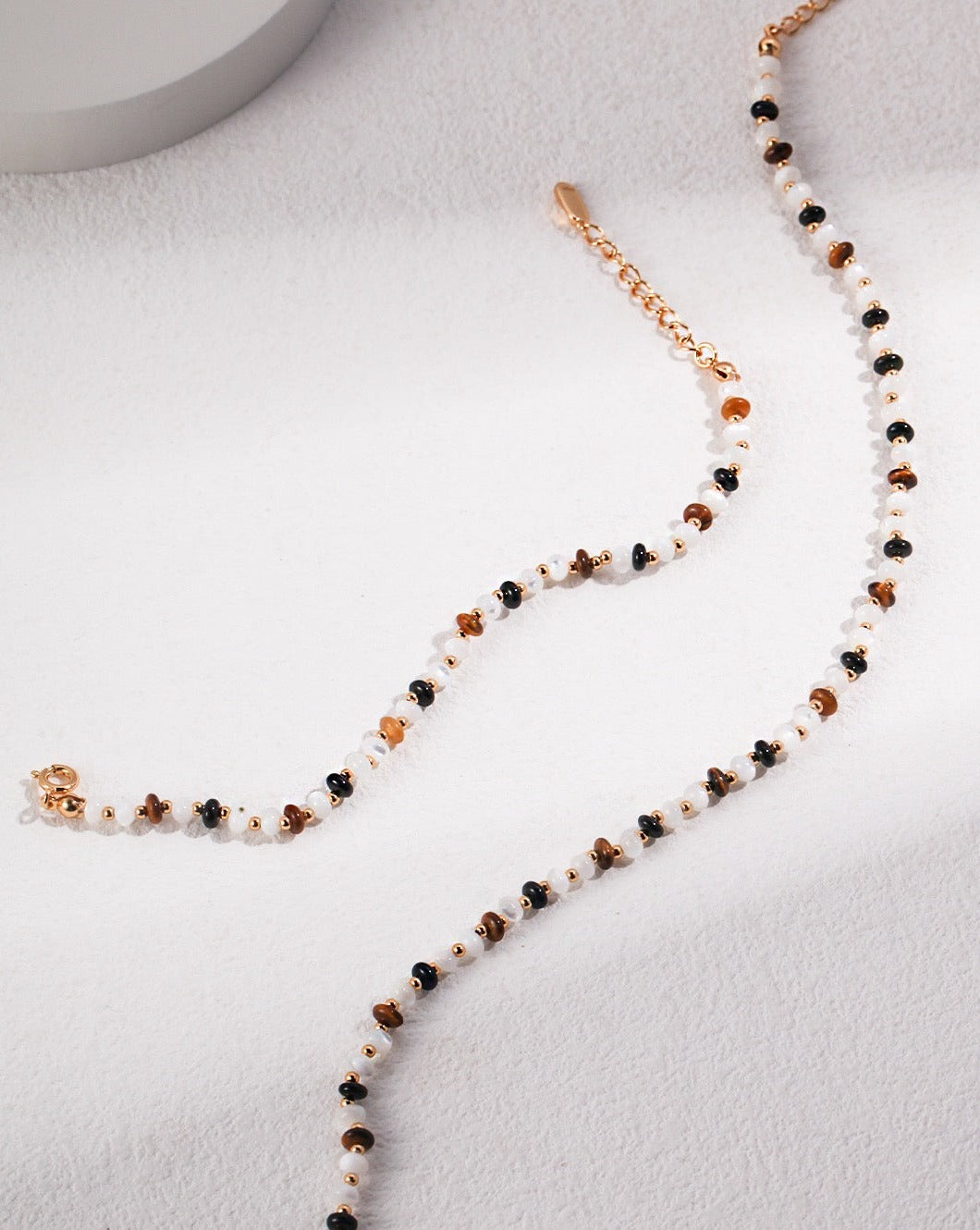 Multi-Gemstone Beaded Necklace