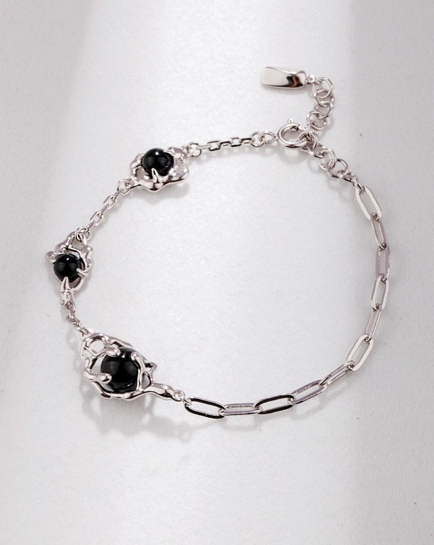 Gemstone Charm Bracelet