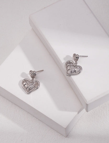 Heartbeat Dangle Earrings