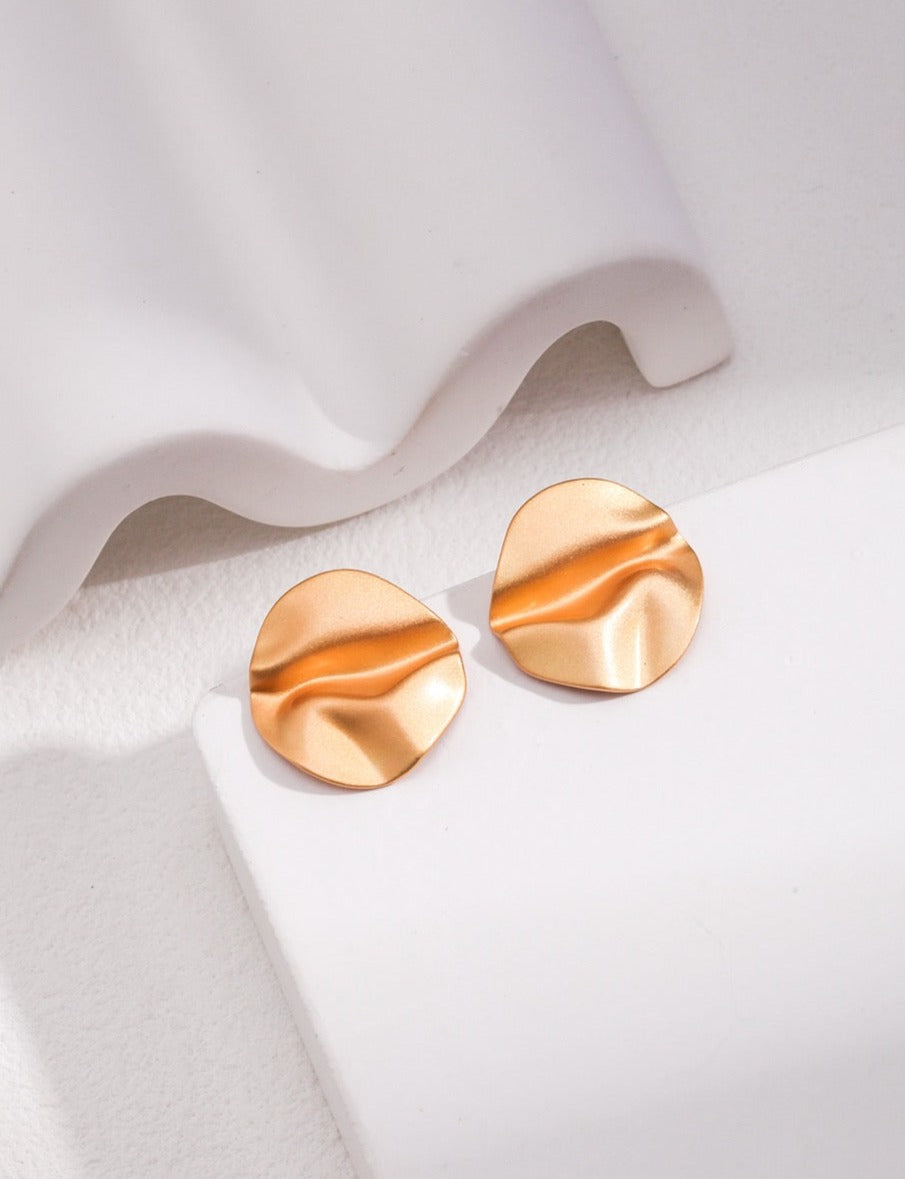 Minimalist Irregular Stud Earrings