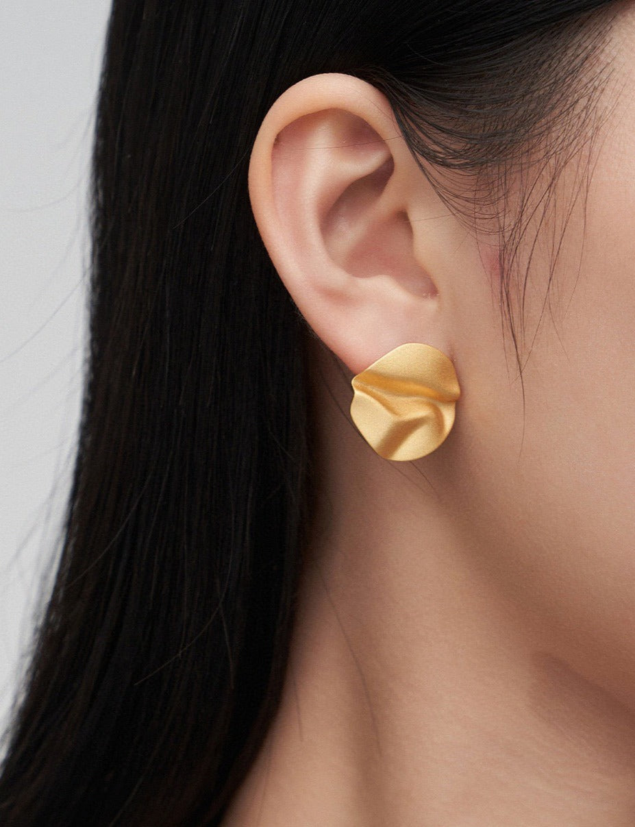 Minimalist Irregular Stud Earrings
