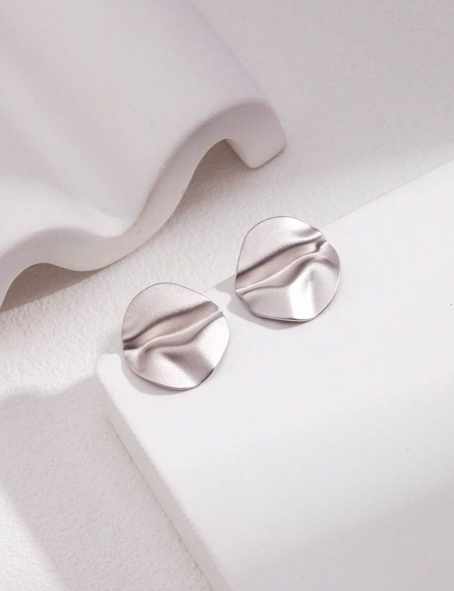 Minimalist Irregular Stud Earrings