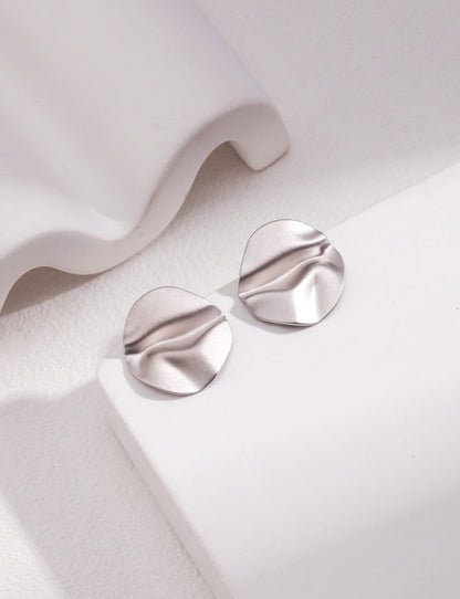 Minimalist Irregular Stud Earrings